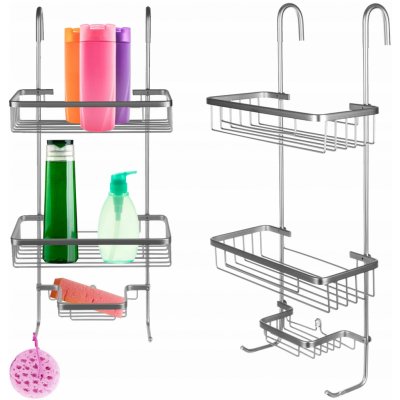 Malatec Závěsná sprchová police - stříbrná – Zbozi.Blesk.cz