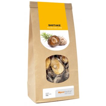 MycoMedica Shiitake houževnatec jedlý sušený 100 g