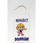 Visačka Nerušit! druh: Pro holku – Hledejceny.cz