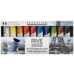 Sennelier sada olejových barev RIVE GAUCHE 10x21 ml – Zboží Dáma