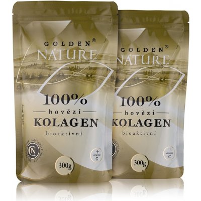 Golden Nature 1+1 Hovězí kolagen Bioaktivní Kolagenní peptidy 600 g