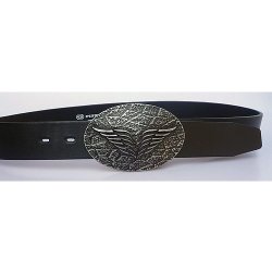 Penny Belts dámský kožený opasek 9760 černý