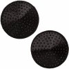 Erotický šperk California Exotics Round Gem Pasties Black