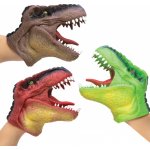 Schylling Dinosaurus Maňásek na ruku hnědá – Zboží Dáma