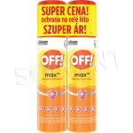 Off! Max repelent 2 x 100 ml – Zboží Mobilmania