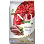 N&D Quinoa Dog Adult Medium & Maxi Neutered Grain Free Duck & Broccoli & Asparagus 2,5 kg – Hledejceny.cz