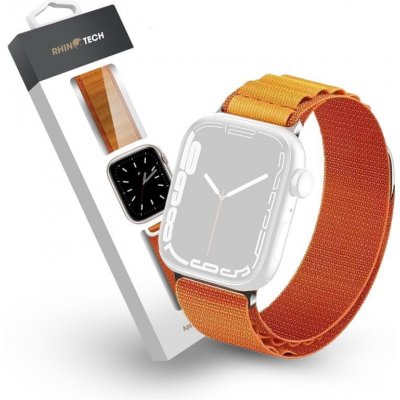 RhinoTech řemínek Ultra Alpine Loop pro Apple Watch 42/44/45/49mm oranžová RTACC395 – Zboží Mobilmania