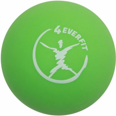 4EVERFIT DEFT SPORT Lacrosse Ball - Terapeutická masážní koule pro krk 6,25 cm