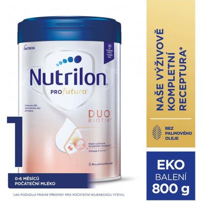 NUTRILON Profutura DUOBIOTIK 1 800 g – Zboží Dáma