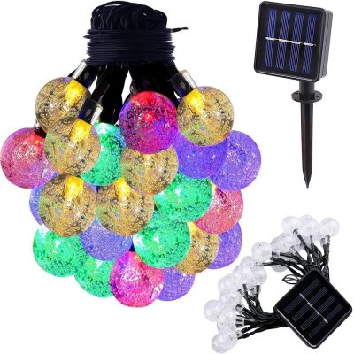 Verk 12298 Solární dekorační řetěz girlanda 20 LED 450 cm Multicolor – Hledejceny.cz