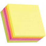 Kostka samolepicí Stick´n 76x76 mm, neonová, 400 lístků – Hledejceny.cz