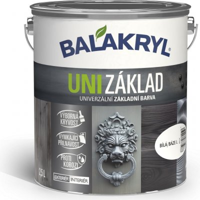 Balakryl uni základ 2.5 l bílá – Zboží Mobilmania