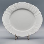 Thun BERNADOTTE Porcelánový Talíř mělký 25 cm bílá – Zbozi.Blesk.cz