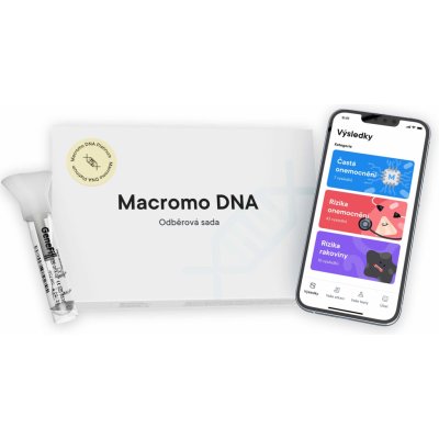 Macromo DNA Platinum Domácí DNA test 334+ výsledků – Zbozi.Blesk.cz