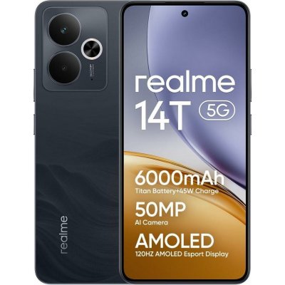 Realme 14T 8GB/256GB Obsidian Black – Zboží Živě