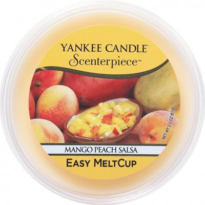 Yankee Candle Scenterpiece Meltcup vosk Mango Peach Salsa 61 g – Zboží Mobilmania