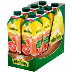 Džus Pfanner Grapefruit růžový 100% 1l