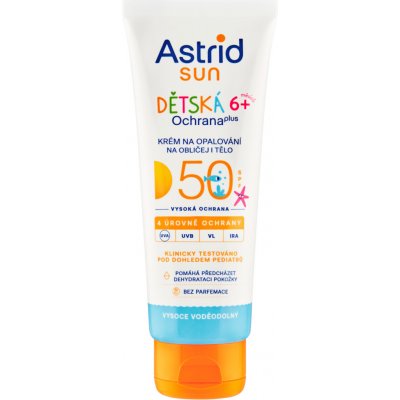 Astrid Sun Baby krém na opalování na obličej i tělo SPF50 75 ml – Sleviste.cz