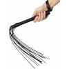 SM, BDSM, fetiš Fetish Fantasy Důtky s umělými třásněmi Deluxe Cat O'Nine Black 65 cm