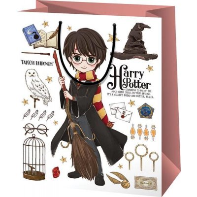 Dárková taška Harry Potter maxi - Kouzelné předměty – Zboží Mobilmania