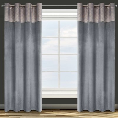 ZÁVĚS DESIGN91 AGNES 140X250 CM TMAVĚ ŠEDÝ – Hledejceny.cz
