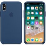 Apple iPhone X/XS Silicone Case Blue Cobalt MQT42ZM/A – Sleviste.cz