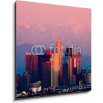 Obraz 1D - 50 x 50 cm - Los Angeles at sunset Los Angeles při západu slunce – Zbozi.Blesk.cz