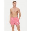 Koupací šortky, boardshorts Calvin Klein Swimwear plavecké šortky KM0KM00967 růžové