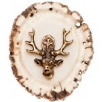 Zubíček Svatý Hubert malý parohové bolo růže – Zboží Dáma