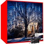Iso Trade Lampy meteory 36LED 50cm studená bílá 19931 – Hledejceny.cz