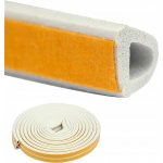 Vorel TO-76752 Těsnění do oken a dveří samolepící 9 x7,4 mm TYP D 6 m bílé – Zbozi.Blesk.cz