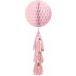 Girlanda z papírových rozet “Rose Gold Birthday” 365 cm – Zboží Dáma