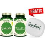GreenFood Nutrition Quercetin 90 kapslí + Vitamin C 500 mg 60 kapslí – Hledejceny.cz