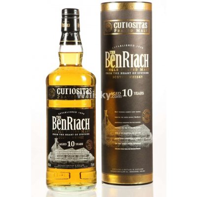 BenRiach Curiositas 10y 46% 0,7 l (tuba) – Hledejceny.cz