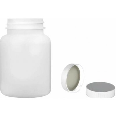 Pilulka Plastová lahvička, lékovka bílá s bílým uzávěrem 150 ml – Hledejceny.cz