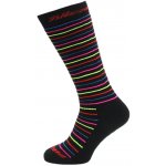 BLIZZARD Viva Allround ski socks junior, black/rainbow stripes barevná – Hledejceny.cz