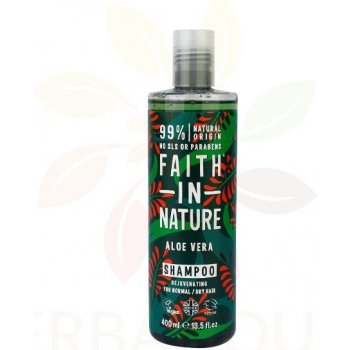 Faith in Nature přírodní šampon s Bio aloe Vera 400 ml