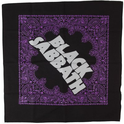 Šátek Black Sabbath logo – Zboží Mobilmania