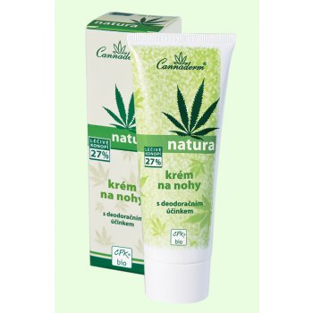 Cannaderm krém na nohy a nehty 75 g