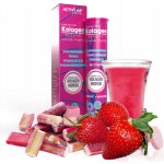 Activlab Collagen Beauty jahoda rebarbora 20 šumivých tablet – Hledejceny.cz