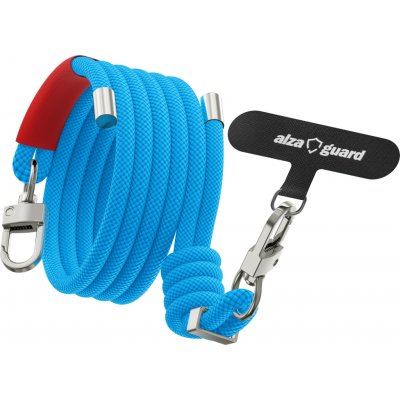 AlzaGuard Universal Adjustable Lanyard - světle modrá AGD-LAAL0001L – Hledejceny.cz
