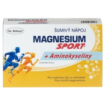 Dr. Böhm Magnesium Sport aminokyseliny 14 sáčků – Hledejceny.cz