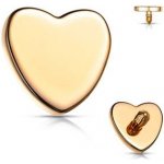 Šperky4U náhradní srdíčko k labretě ND020-03RD – Hledejceny.cz