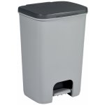 Curver Essentials 40 l antracit / silver 00760-686 – Hledejceny.cz