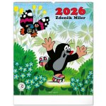 NOTIQUE Nástěnný Krteček 48 x 56 cm 2026 – Sleviste.cz