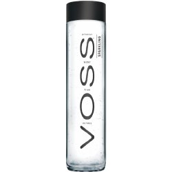 Voss perlivá voda 800 ml v designové skleněné lahvi