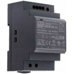 MEAN WELL, Napájecí zdroj na DIN lištu 54W 12V, HDR-60-12, 12V, 4,5A, IP20 – Hledejceny.cz