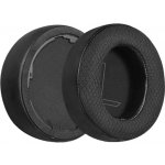 eses náušníky pro sluchátka Dell Alienware AW510H a AW310H černé textilní a kožené – Zboží Živě