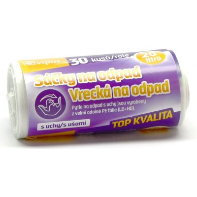 Vipor sáčky 20 l 12 µm 30ks bílý – Zboží Dáma