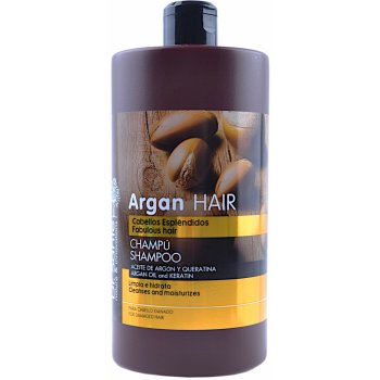 Dr. Santé Argan hydratační šampon pro poškozené vlasy Argan Oil and Keratin Cleanses and Moisturizes 1000 ml